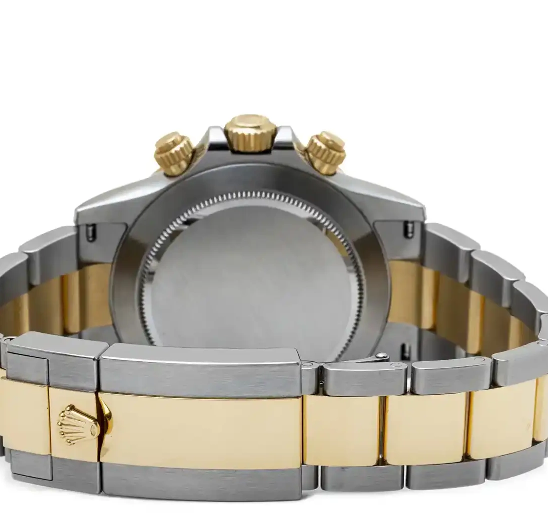 Prestigious Jewelrys Daytona Steel 116503 Stainless Gold Yellow Rolex & 0606